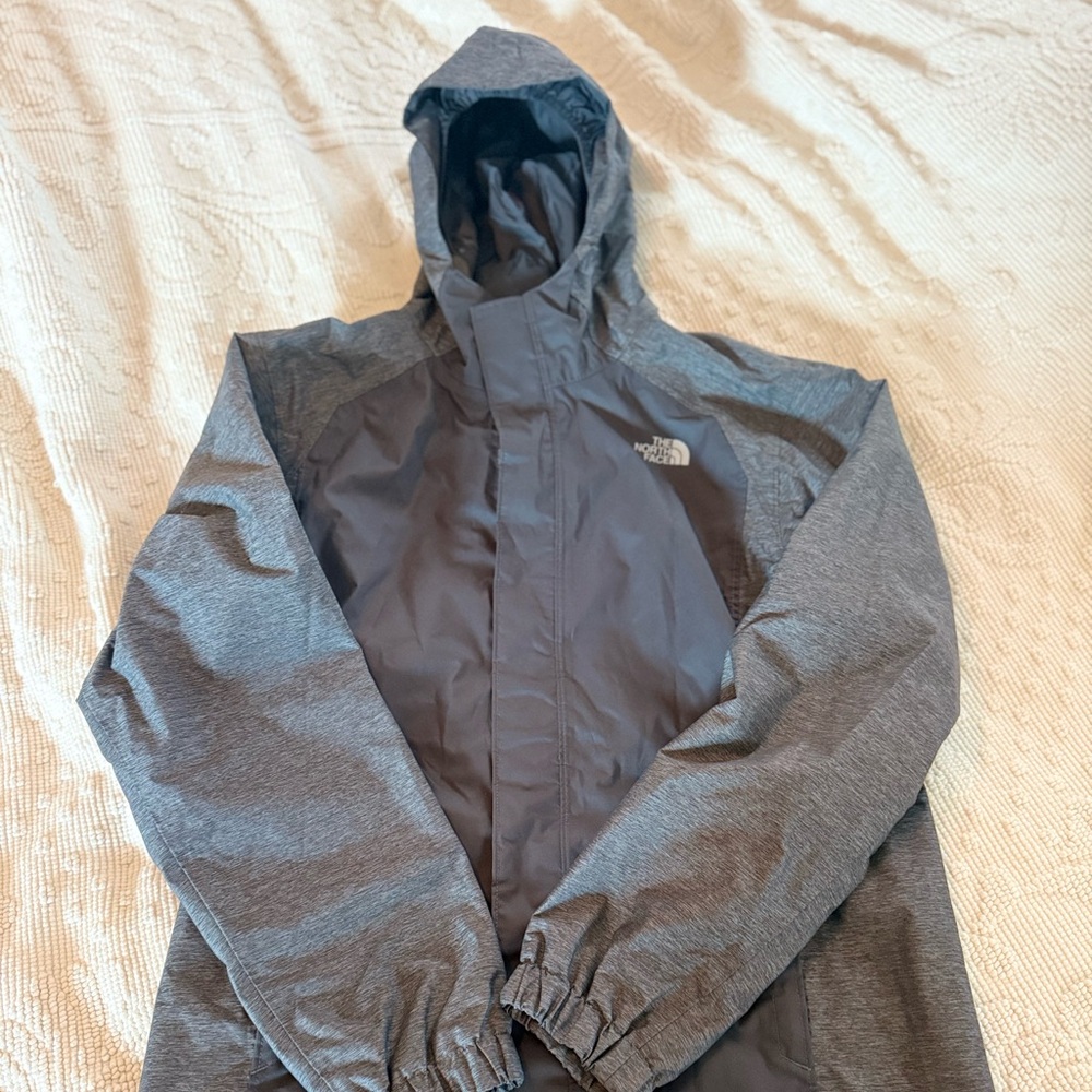 The North Face boys Charcoal Raincoat